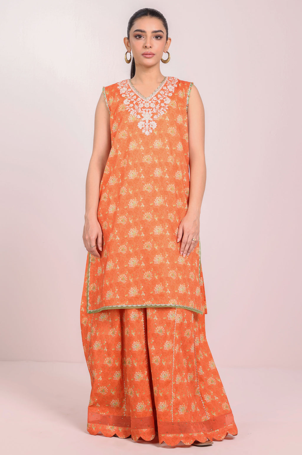 Unstitched 2 Piece Printed Lawn Suit