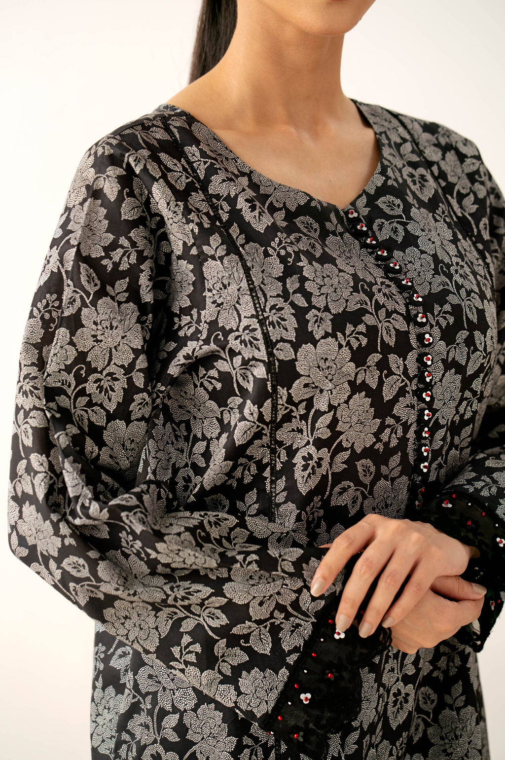 Unstitched 2 Piece Printed Lawn Suit