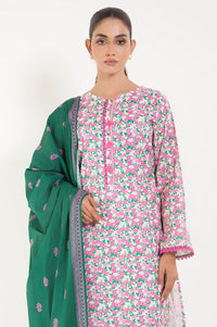 Unstitched 2 Piece Printed Lawn Suit