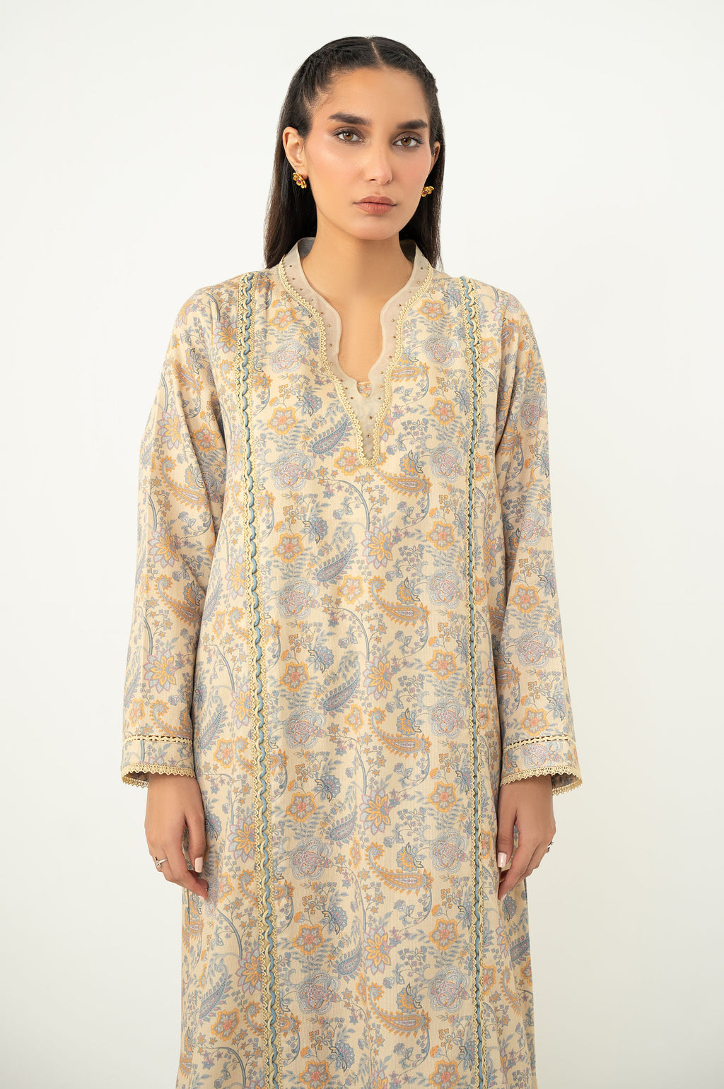 UNSTITCHED PRINTED SUIT