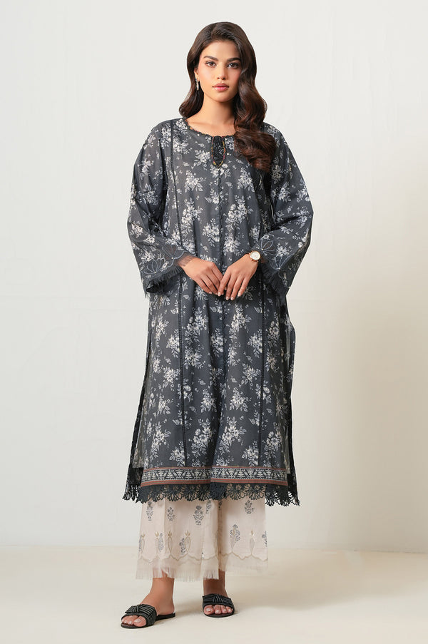 Unstitched 2 Piece Digital Printed Lawn Suit