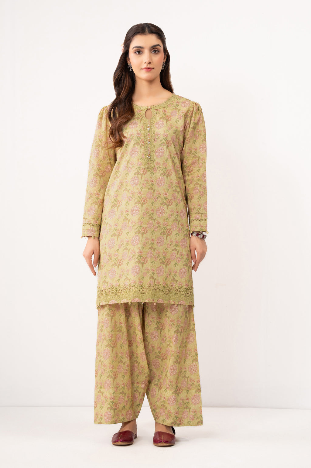 UNSTITCHED PRINTED SUIT