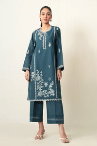 UNSTITCHED EMBROIDERED SUIT