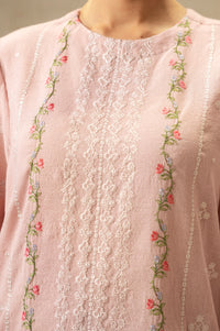 UNSTITCHED DYED EMBROIDERED SUIT