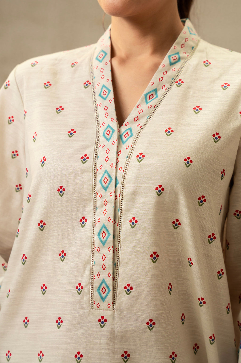 UNSTITCHED PRINTED SHIRT BOTTOM SUIT