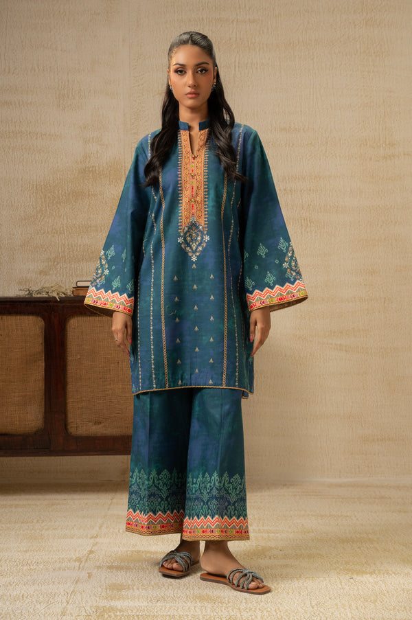 UNSTITCHED PRINTED SHIRT BOTTOM SUIT