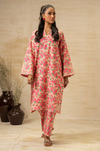 UNSTITCHED EMBROIDERED SUIT