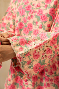 UNSTITCHED EMBROIDERED SUIT