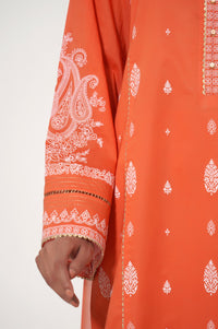 Unstitched 3 Piece Puff Printed Lawn Suit