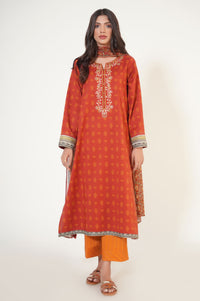 Unstitched 3 Piece Printed Lawn Suit