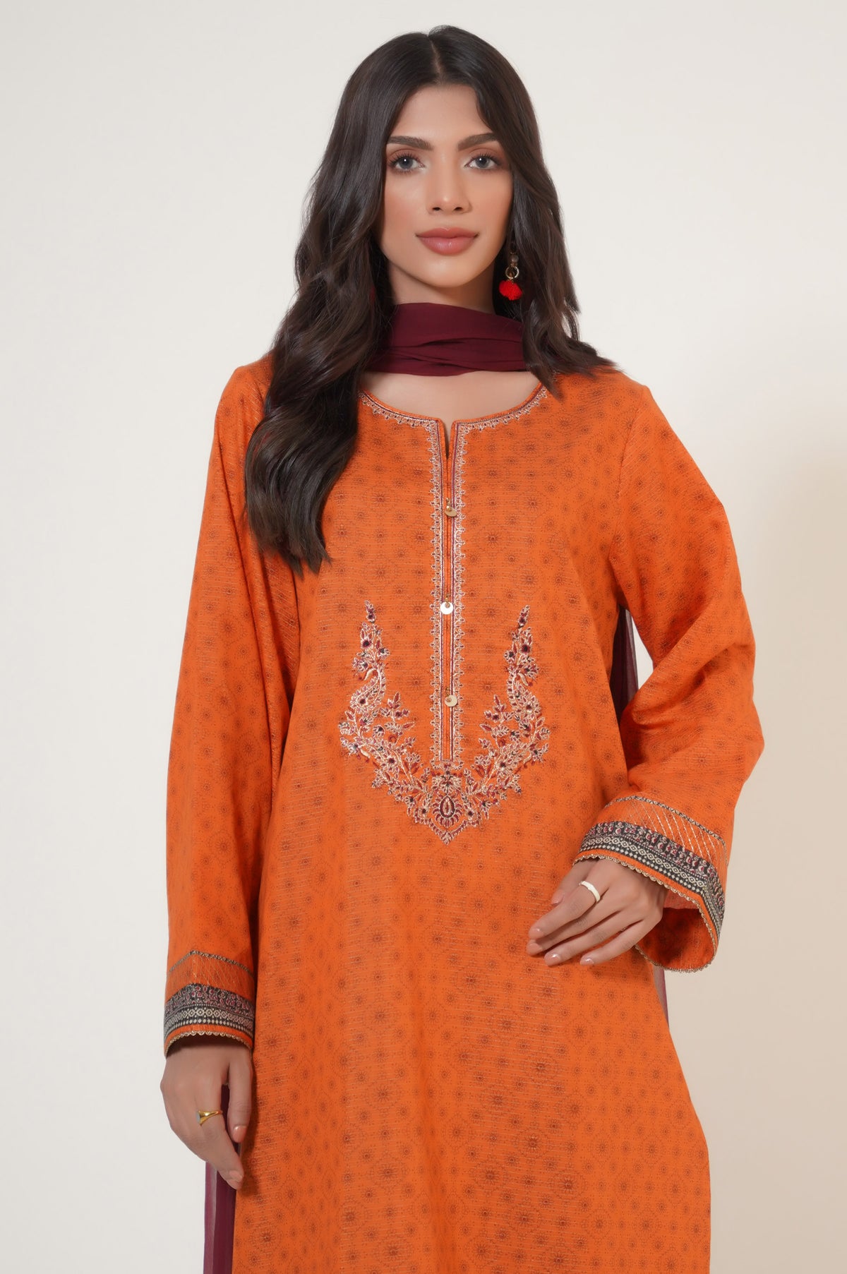 Stitched 3 Piece Printed Masuri Lawn