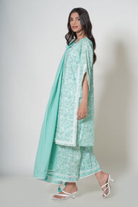 Unstitched 3 Piece Printed Cambric