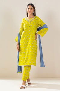 Stitched 3 Piece Printed Lawn Suit