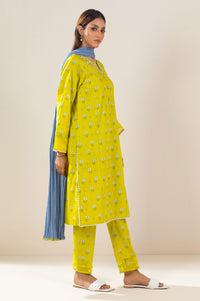 Stitched 3 Piece Printed Lawn Suit