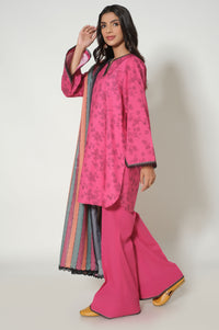 Unstitched 3 Piece Printed Cambric Suit