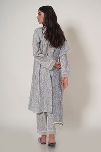 Unstitched 3 Piece Printed Cambric Suit