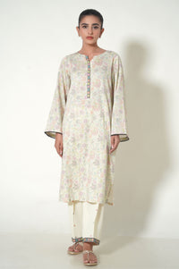 Unstitched 3 Piece Printed Cottle Suit
