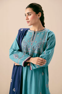 Unstitched 3 Piece Embroidered Multi Neps Suit