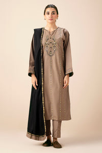 Unstitched 3 Piece Embroidered Multi Neps Suit