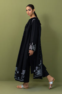 Unstitched 3 Piece Embroidered Khaddar Suit