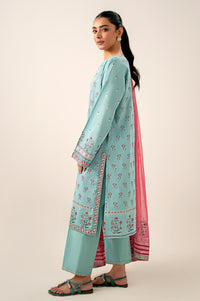 Stitched 3 Piece Paste Printed Lawn Suit