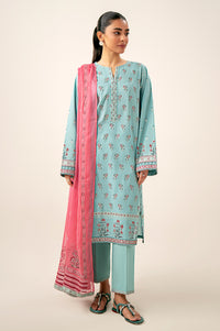Stitched 3 Piece Paste Printed Lawn Suit