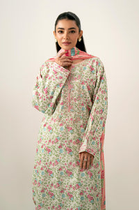 Unstitched 3 Piece Printed Lawn Suit