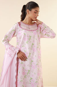 Unstitched 3 Piece Printed Lawn Suit