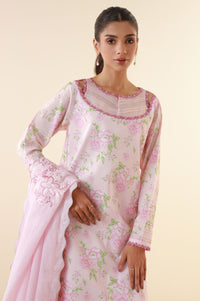 Unstitched 3 Piece Printed Lawn Suit