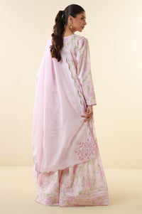Unstitched 3 Piece Printed Lawn Suit