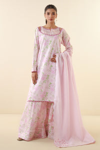 Unstitched 3 Piece Printed Lawn Suit