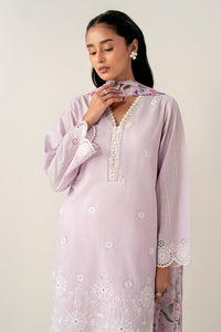 Unstitched 3 Piece Embroidered Chikankari Lawn Suit