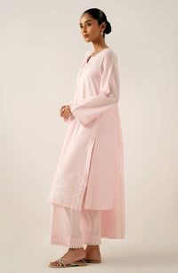 Unstitched 3 Piece Embroidered Chikankari Lawn Suit