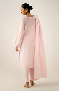 Stitched 3 Piece Embroidered Chikankari Lawn Suit