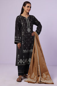 Stitched 3 Piece Paste Printed Dobby Mysuri Suit