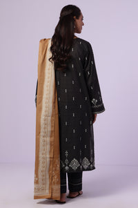 Stitched 3 Piece Paste Printed Dobby Mysuri Suit
