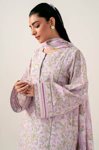 Stitched 3 Piece Printed Lawn Suit