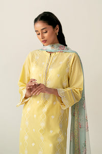 Stitched 3 Piece Embroidered Chikankari Lawn Suit