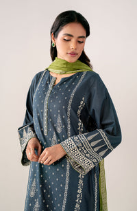 Unstitched 3 Piece Paste Printed Dobby Mysuri Suit