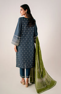 Unstitched 3 Piece Paste Printed Dobby Mysuri Suit