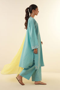 Unstitched 3 Piece Embroidered Lawn Suit