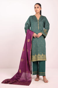 Unstitched 3 Piece Paste Printed Dobby Mysuri Suit