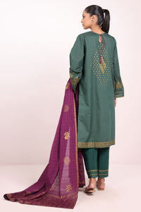 Unstitched 3 Piece Paste Printed Dobby Mysuri Suit