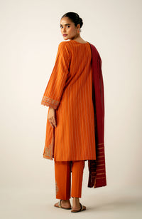 Stitched 3 Piece Embroidered Mysuri Suit