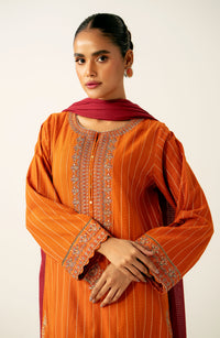 Stitched 3 Piece Embroidered Mysuri Suit
