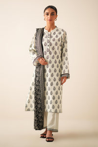 Stitched 3 Piece Printed Lawn Suit