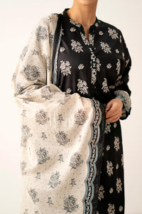 Stitched 3 Piece Printed Lawn Suit