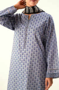 Unstitched 3 Piece Printed Lawn Suit