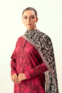 Unstitched 3 Piece Embroidered Lawn Suit