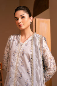 Unstitched 3 Piece Printed Lawn Suit